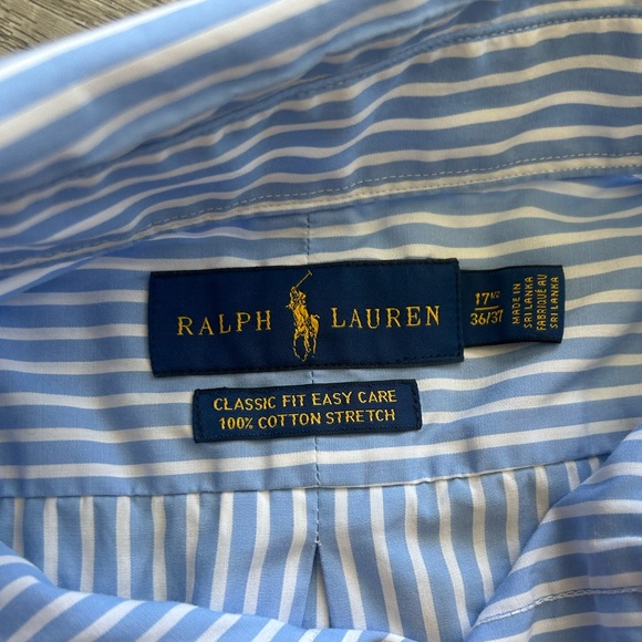 Ralph Lauren polo button up 100% cotton - Picture 3 of 5